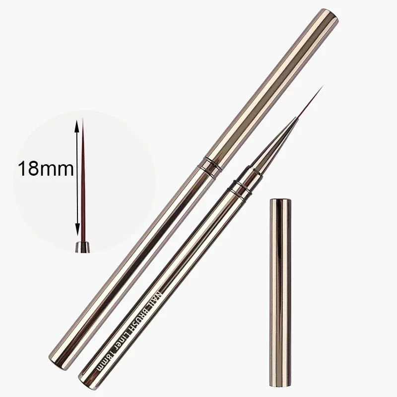 Thin Nail Liner Brush 6/9/12/15/18mm