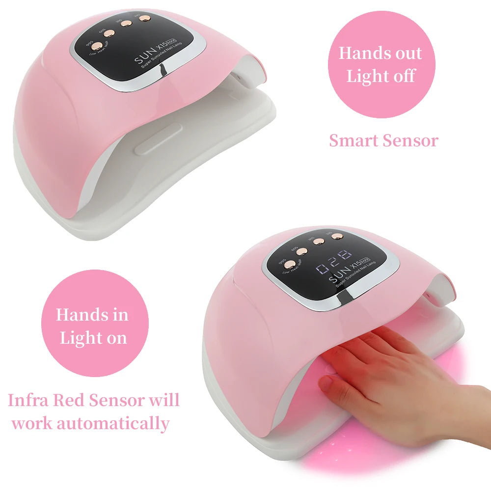 SUN X20 MAX 72 LEDS UV LED Nail Lamp Professional Nail Dryer Light With Timer