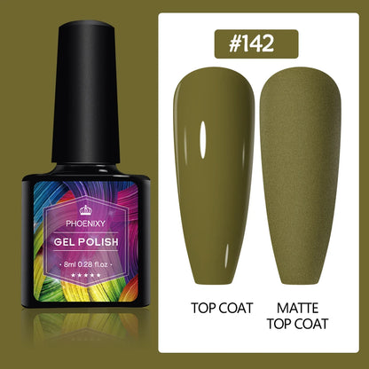 UV LED Gel Nail Polish 75 Colors Glitter 7ml