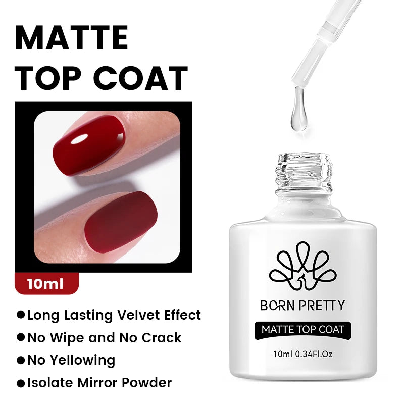 BORN PRETTY 10ml Base and Top Gel Coat