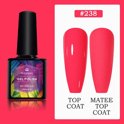 UV LED Gel Nail Polish 75 Colors Glitter 7ml