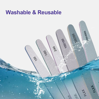 Professional Nail File and Buffer Set 6Pcs