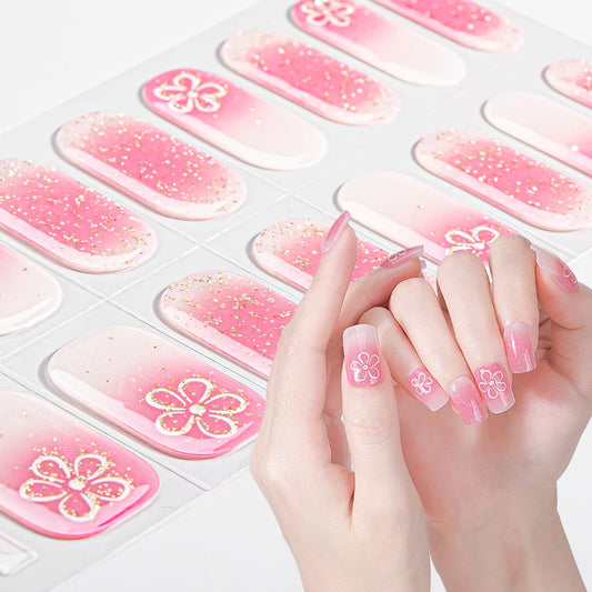16 Tips Semi-Cured Gel Nail Strips