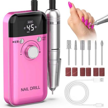 45000 RPM Portable Electric Nail Drill