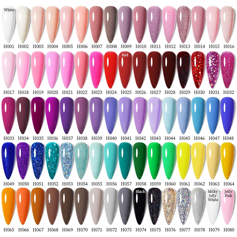 UR SUGAR 7ml Glass Bottle Color Gel Nail Polish Semi-permanent