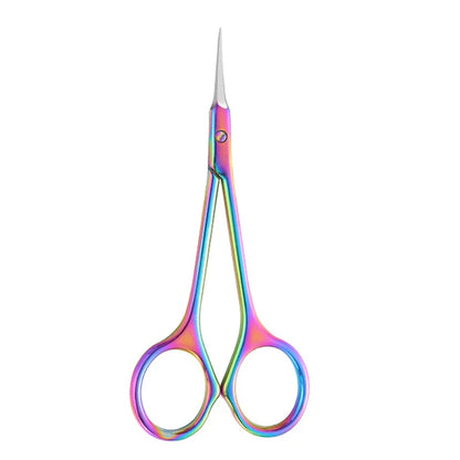 Stainless Steel Cuticle Manicure Curved Tip Scissor