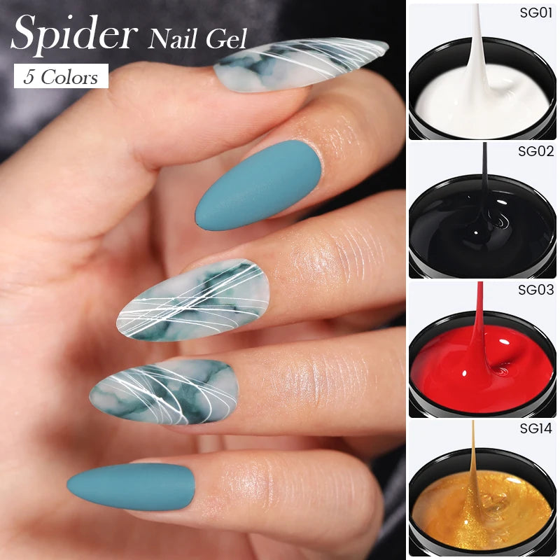 UV Painting Outline Gel Varnish Nails Art All For Manicure