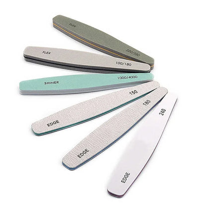 Professional Nail File and Buffer Set 6Pcs