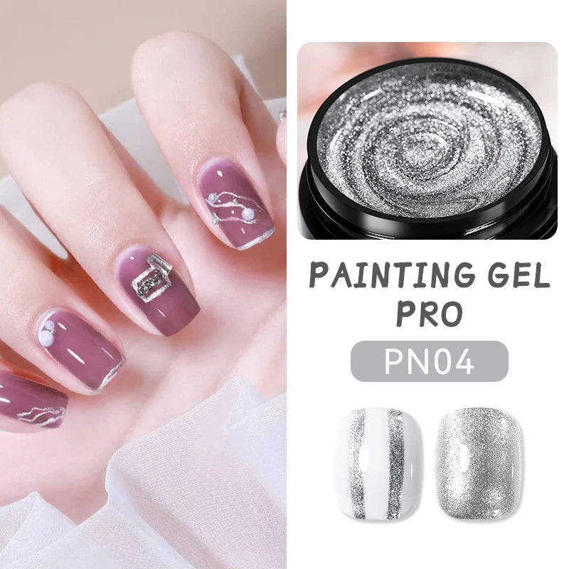UV Painting Outline Gel Varnish Nails Art All For Manicure