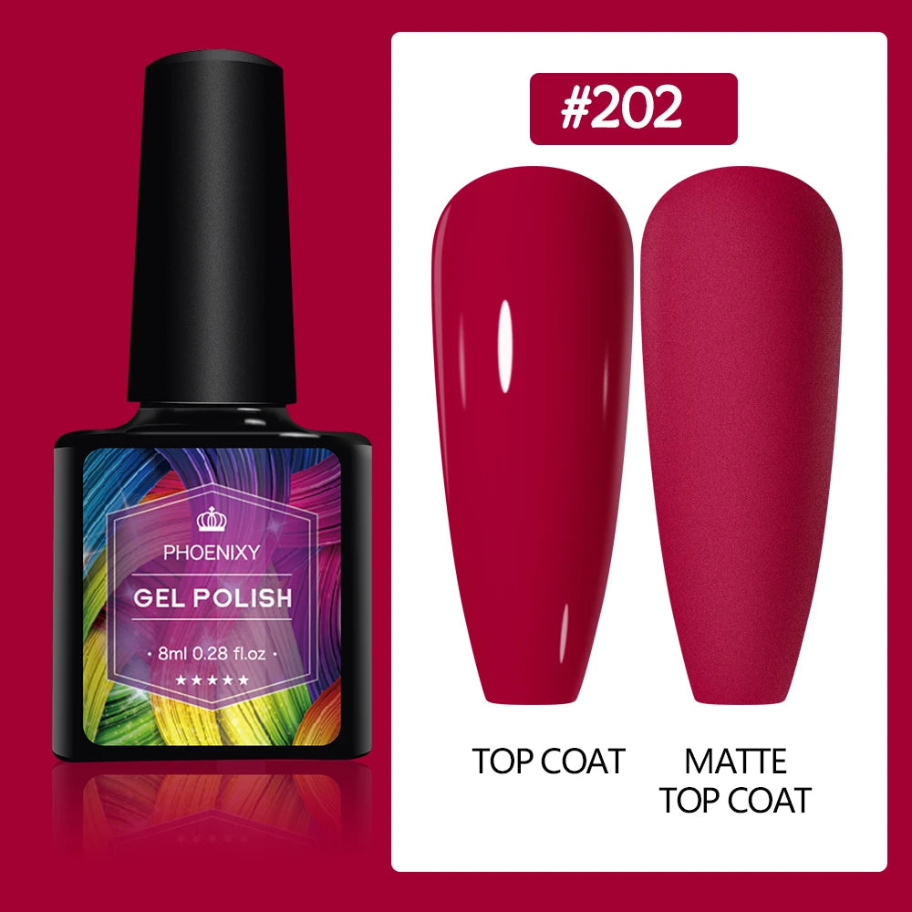UV LED Gel Nail Polish 75 Colors Glitter 7ml