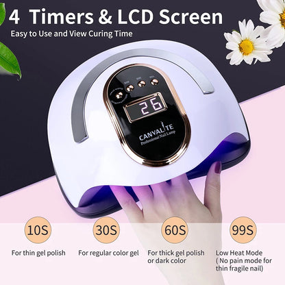 Professional Portable UV LED Nail Dryer Fast Curing Light