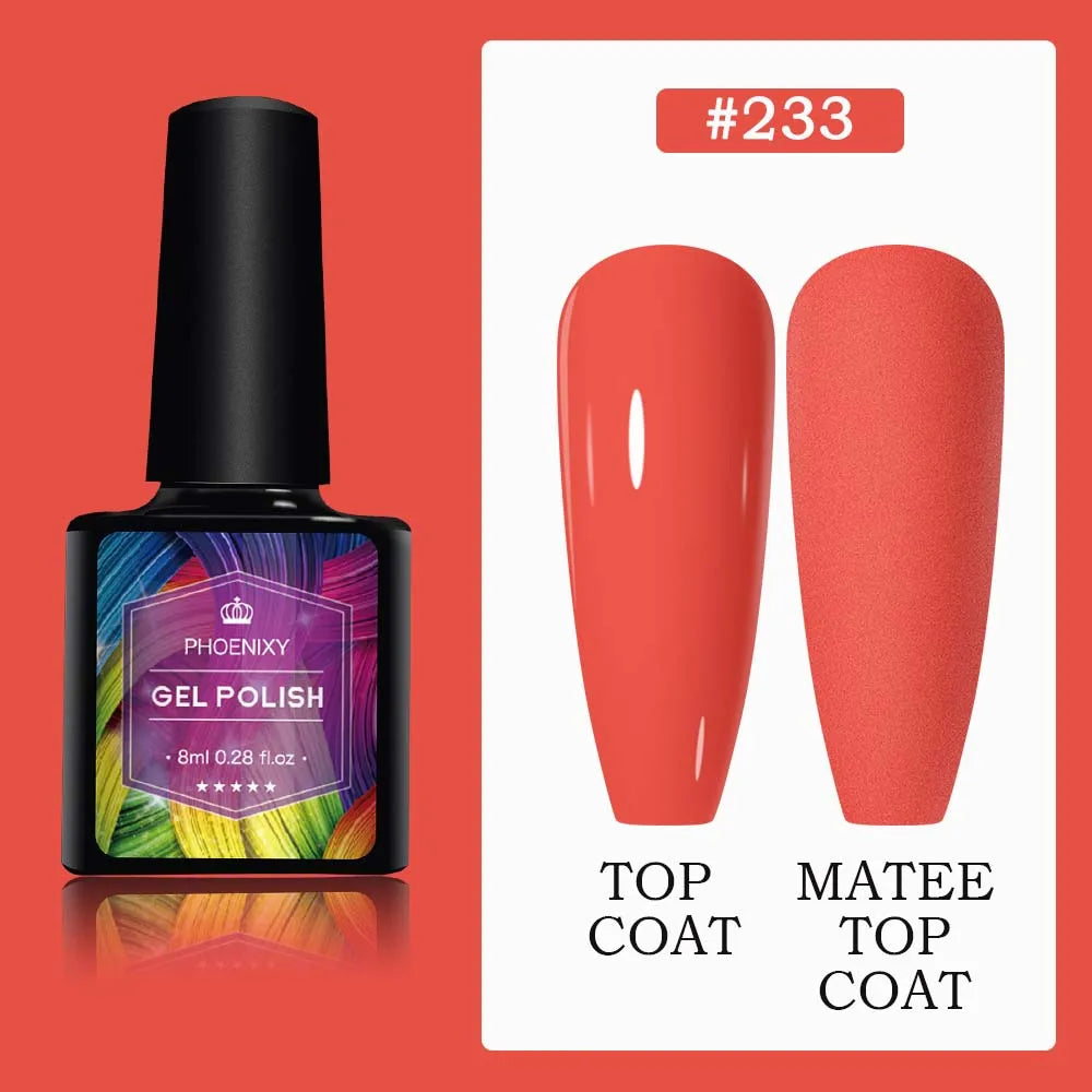 UV LED Gel Nail Polish 70 Colors Glitter 7ml