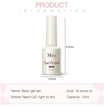 15ml Nails Top and Base Coat