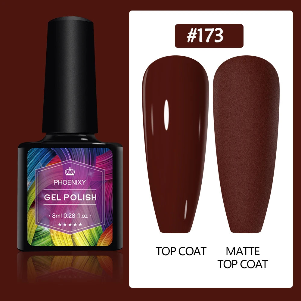 UV LED Gel Nail Polish 70 Colors Glitter 7ml
