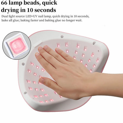 SUN X20 MAX 72 LEDS UV LED Nail Lamp Professional Nail Dryer Light With Timer