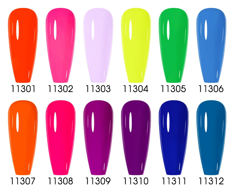 NAILCO 15ml Translucent Gel Nail Polish Semi-permanent Varnish
