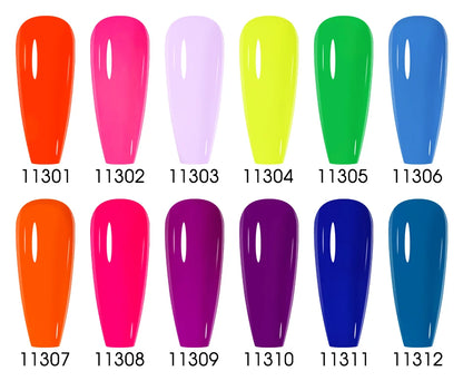 NAILCO 15ml Translucent Gel Nail Polish Semi-permanent Varnish