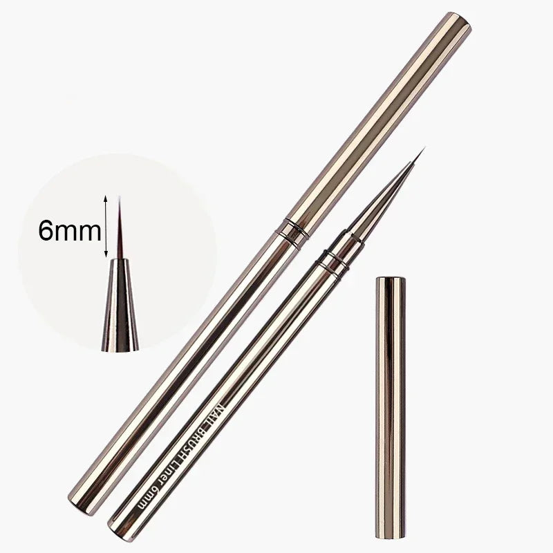 Thin Nail Liner Brush 6/9/12/15/18mm
