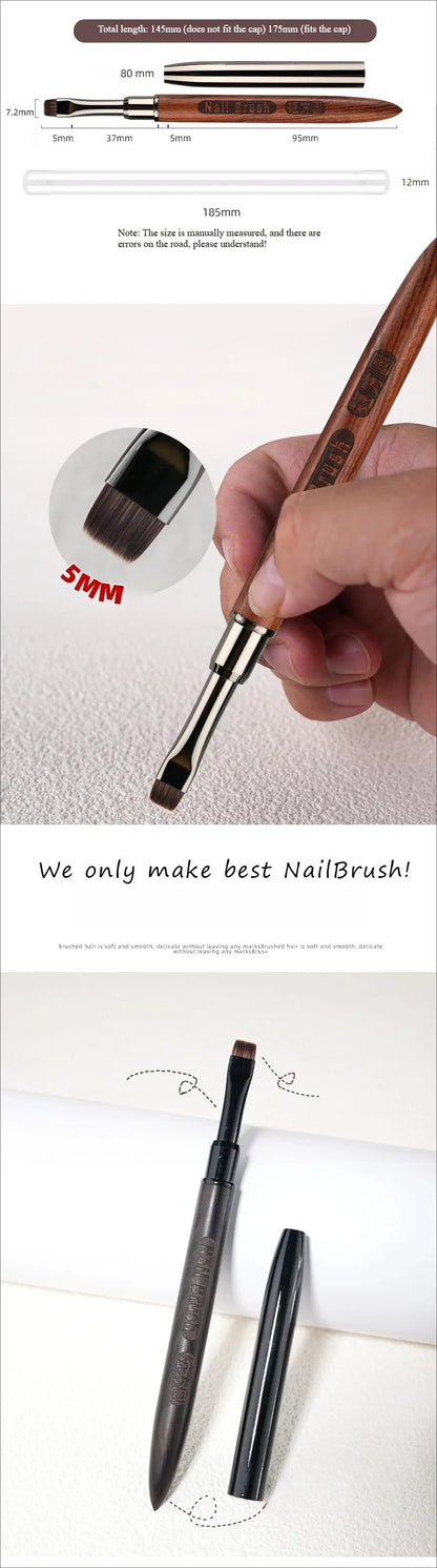 Short Hair Nail Art Brush and Painting Pen