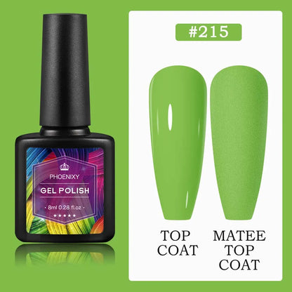 UV LED Gel Nail Polish 75 Colors Glitter 7ml