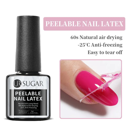 UR SUGAR 7ml Glass Bottle Color Gel Nail Polish Semi-permanent