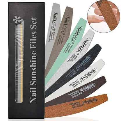 Professional Nail File and Buffer Set 6Pcs