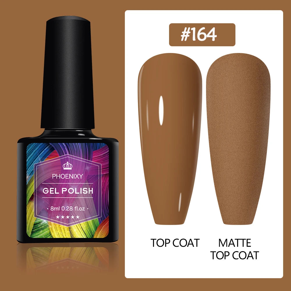 UV LED Gel Nail Polish 70 Colors Glitter 7ml