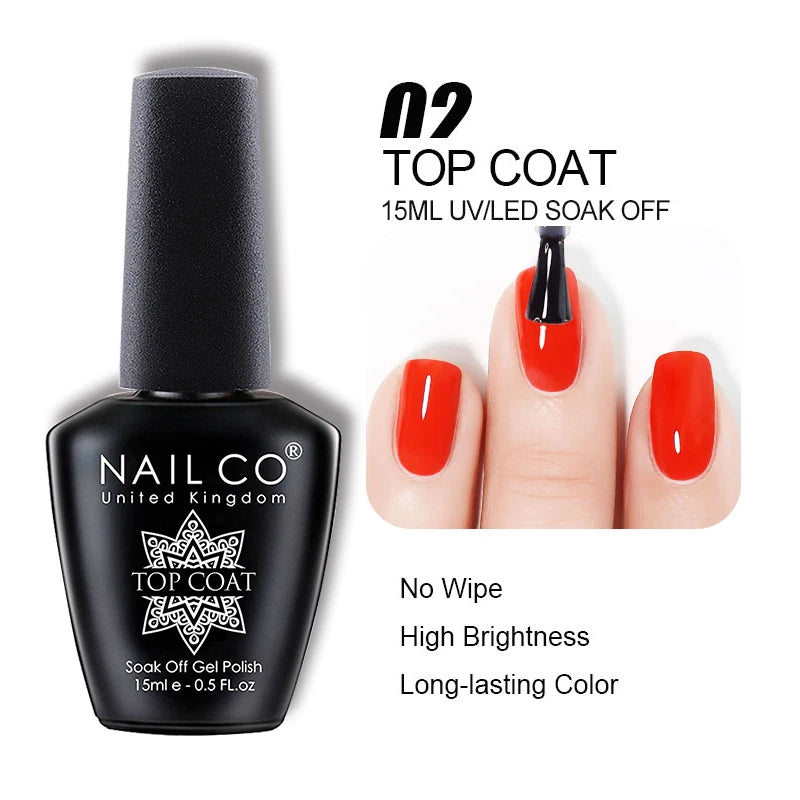 NAILCO 15ml Transparent Nude Color Series Jelly Gel Nail Polish
