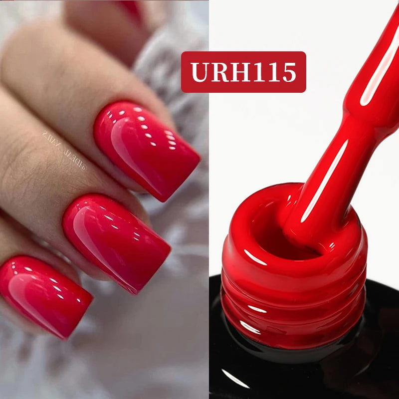UR SUGAR 7ml Glass Bottle Color Gel Nail Polish Semi-permanent