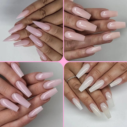 9pcs/set 15ML Nail Extension Gel Poly Gel Semi Permanent