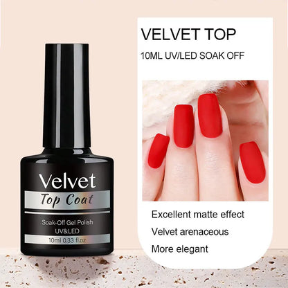 NAILCO 10/15ml Tempered Top Coat Gel Polish
