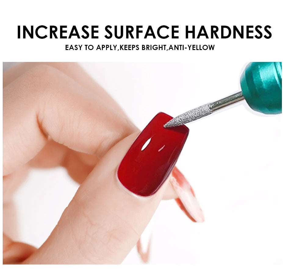 Clou Beaute No Wipe Top and Base Coat Gel Polish