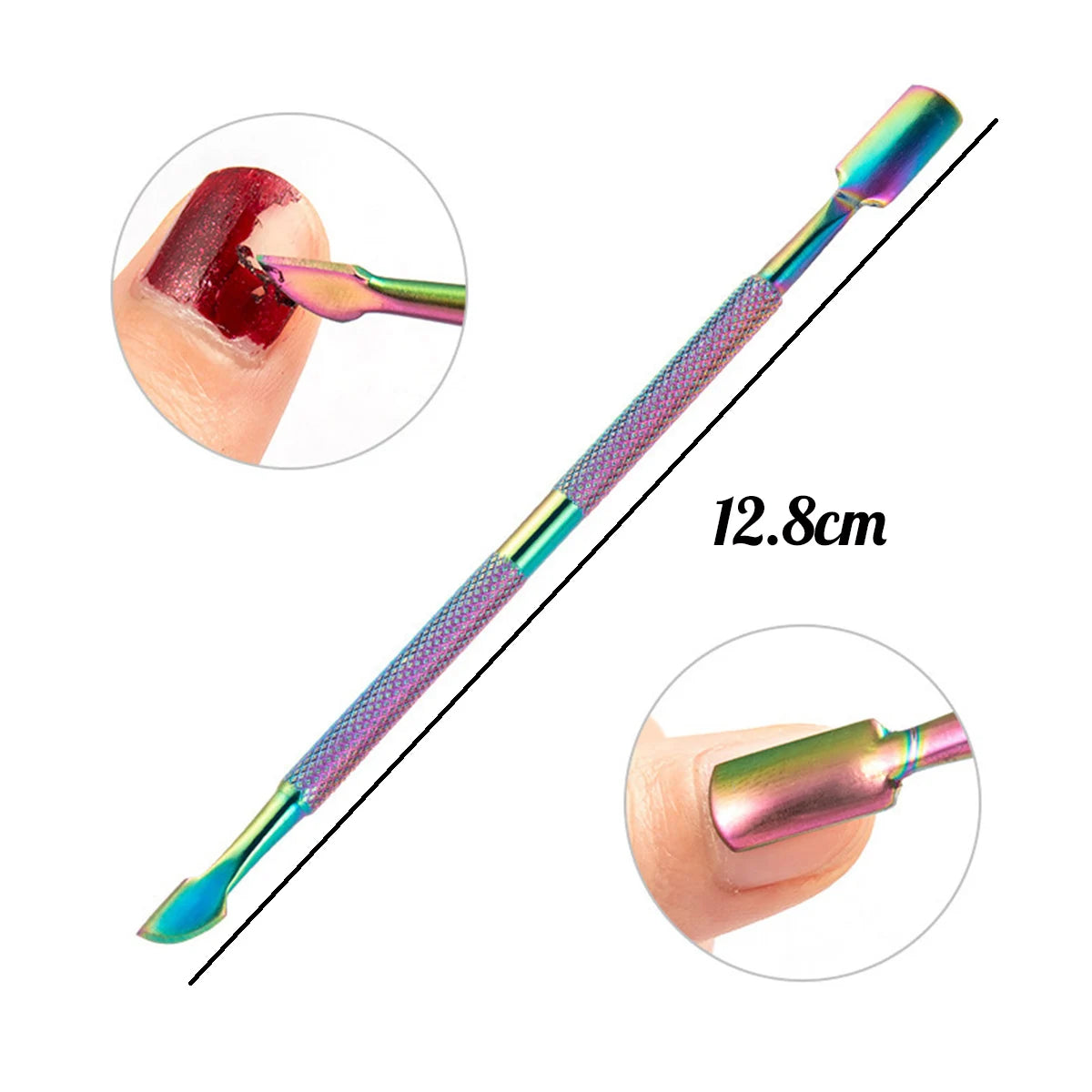 4 Pcs/Set Professional Stainless Steel Nail Care Manicure Kits