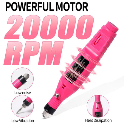 Electric Nail Drill Machine 20000RPM