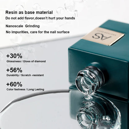AS 15ml Base and Top Coat for Gel Polish Semi-permanent