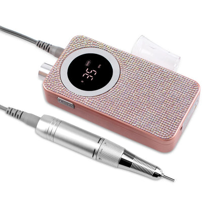 Rhinestone Nail Drill Cordless Rechargeable 35000 RPM