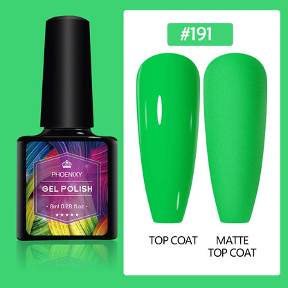 UV LED Gel Nail Polish 75 Colors Glitter 7ml