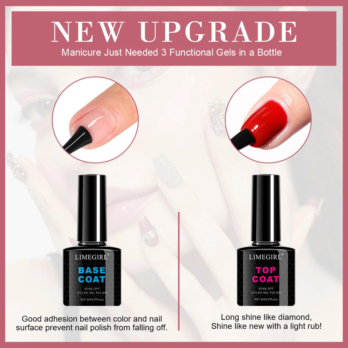 Poly Nail Gel Set for Extension Nails