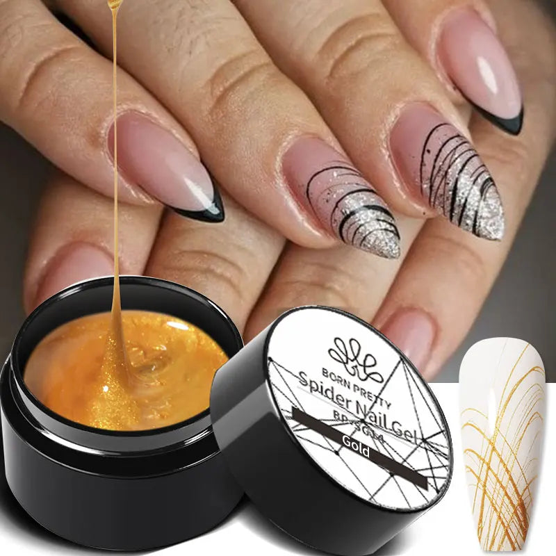UV Painting Outline Gel Varnish Nails Art All For Manicure