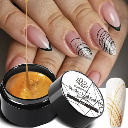 UV Painting Outline Gel Varnish Nails Art All For Manicure