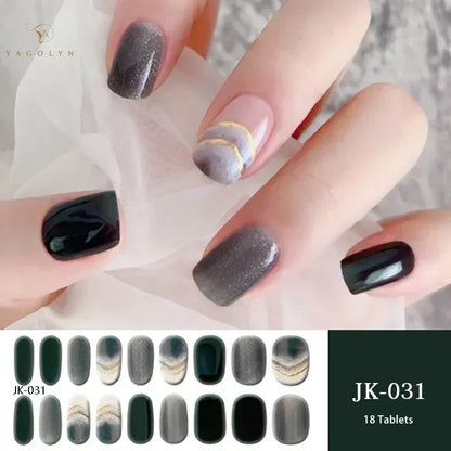 1 Sheet Semi-Cured Gel Nail Strips