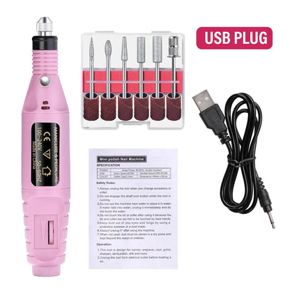 Electric Nail Drill Machine 20000RPM