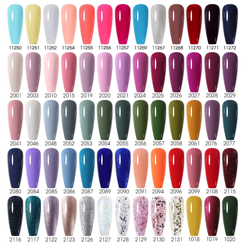 NAILCO 15ml Translucent Gel Nail Polish Semi-permanent Varnish