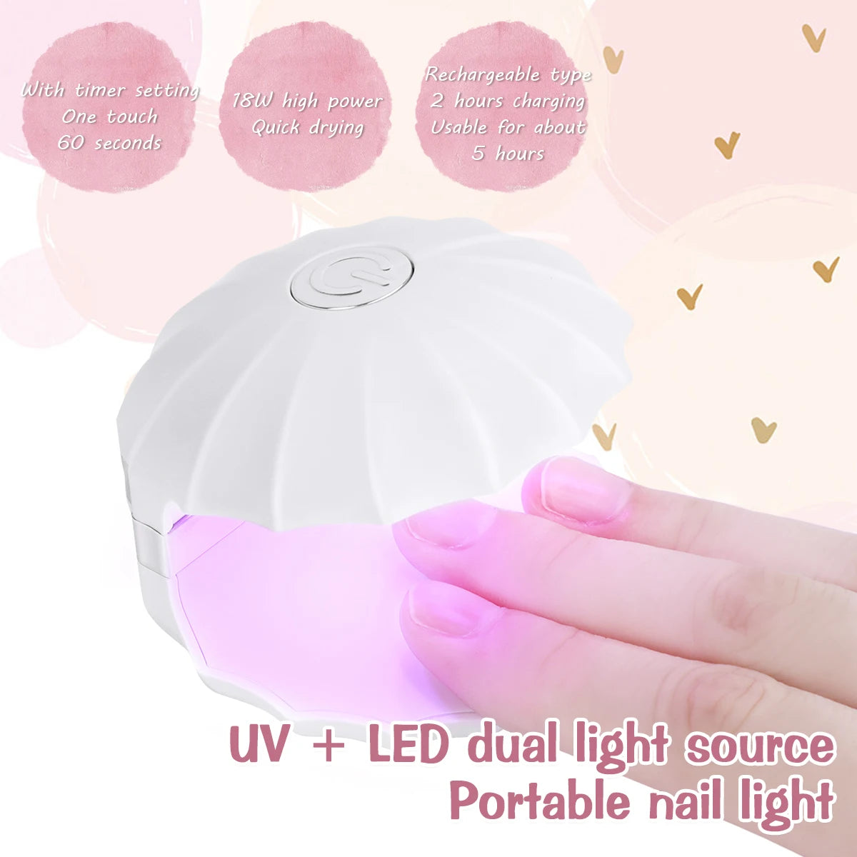 UV Light Lamps for DIY Nail